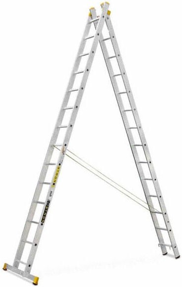 Matisère - Mehrzweckleiter 2x16 Sprossen, Max. Länge 7.59m - 8516