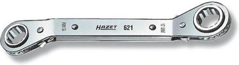 Hazet 621-16X18 Knarren-Ringschlüssel SW 16x18