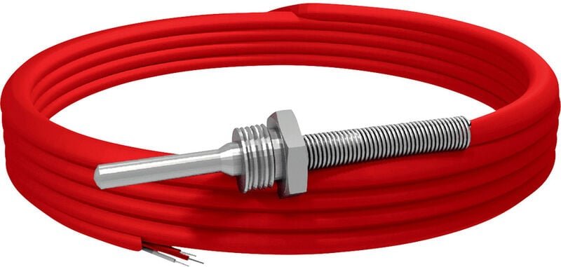 Temperatursensor RTR-M06-L050-K01.1 Si+Si Fühler-Typ Pt100 Messbereich Temperatur-50 bis +200 - Emko