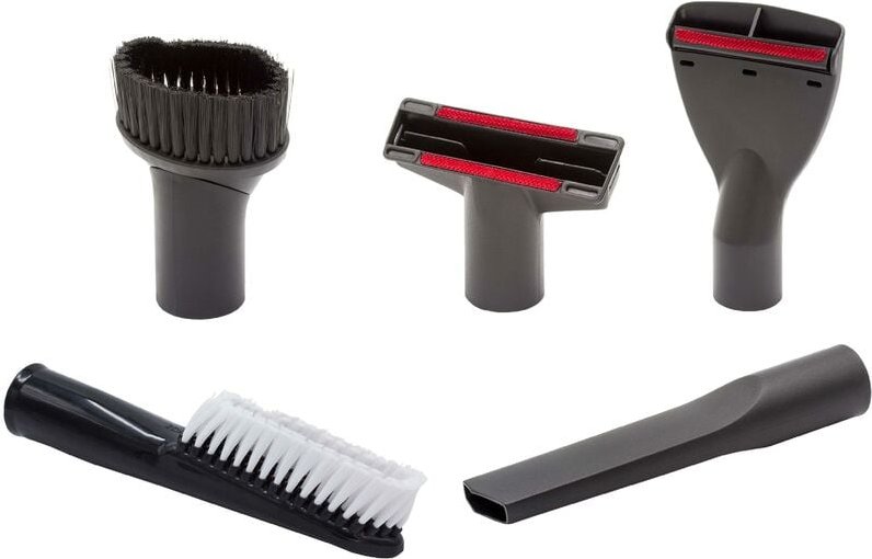 vhbw 5-tlg. Düsen-Set kompatibel mit Kärcher A 2534 pt, A 2236 X pt, A 2254 Me, A 2251 Me F1 Staubsauger - 35 mm Rot Gra...