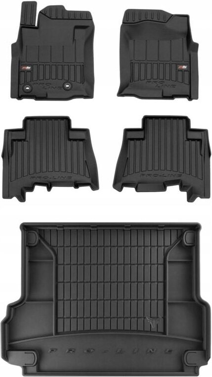 Thumbnail - SET 3D Gummimatten Toyota Land Cruiser J150 ab 2009- mit 7 Sitzen