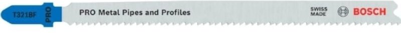 Pro Metal Pipes and Profiles T321BF Stichsägeblatt, 132 mm, 25 Stück - Bosch