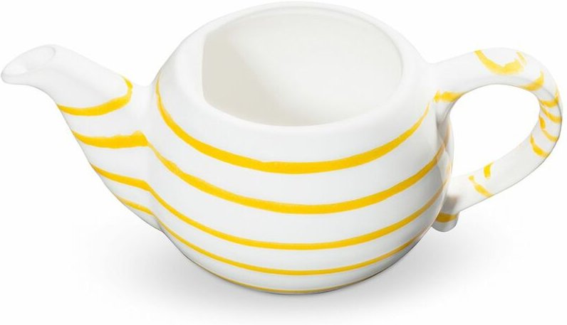 Gmundner Keramik - Gelbgeflammt, Unterteil Teekanne 0,5 Liter