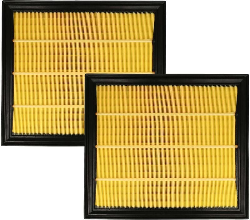 Set 2x Flachfaltenfilter kompatibel mit Hako vc 800 w Staubsauger - Filterelement - Vhbw