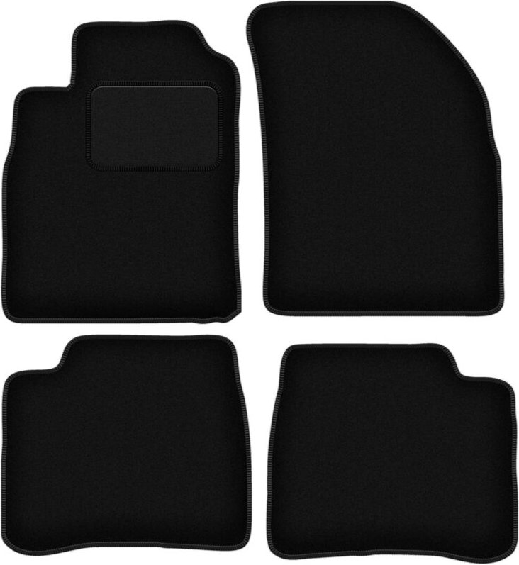 Schwarze Veloursmatten für: Hyundai Sonata III Limousine (1999-2005)
