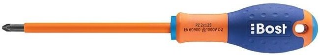 Bost - Schraubendreher - Pozidriv-Kreuzklinge Expert isoliert 1000V - 5 x 100 mm - 626210