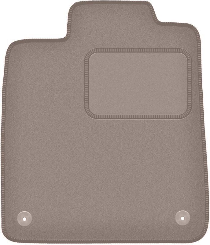 Beige Fahrermatte für: Porsche Taycan Limousine (2020-)