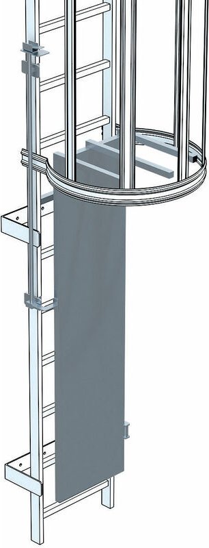 Zarges Sicherungstür schwenkbar Stahl verzinkt