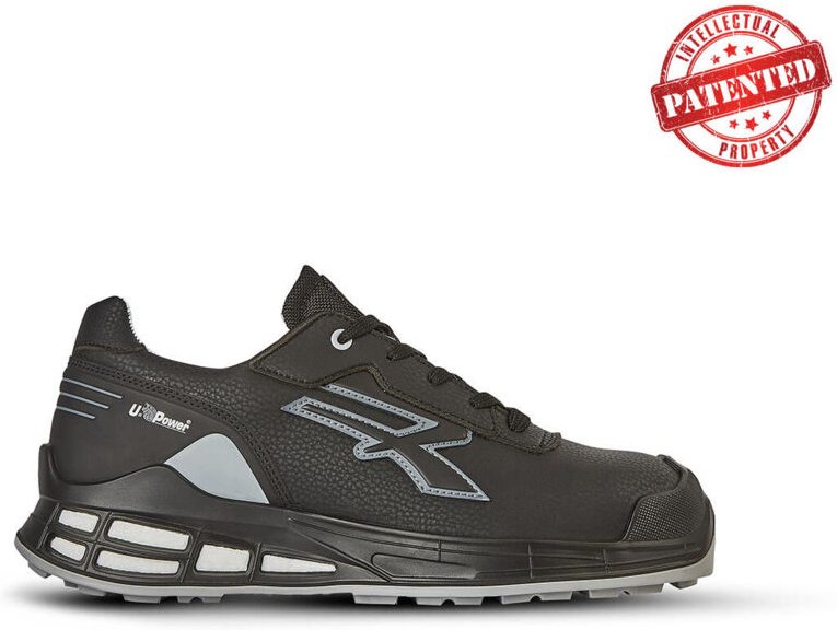 Sicherheitsschuhe niedrig ZAK S3 SRC CI ESD - Schwarz/Grau 35