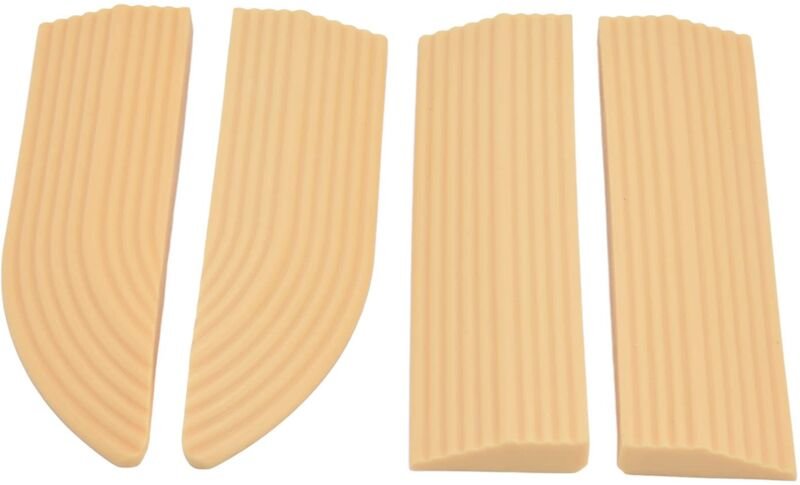 Ej.life - topincn 4PCS Übergangsschwellenrampe für eine Türschwelle, Universelle Kehrmaschine Türschwelle Treppenrollstu...