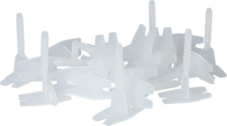 Btec - Gewindelaschen für Fliesen-Nivelliersystem 250 Stück