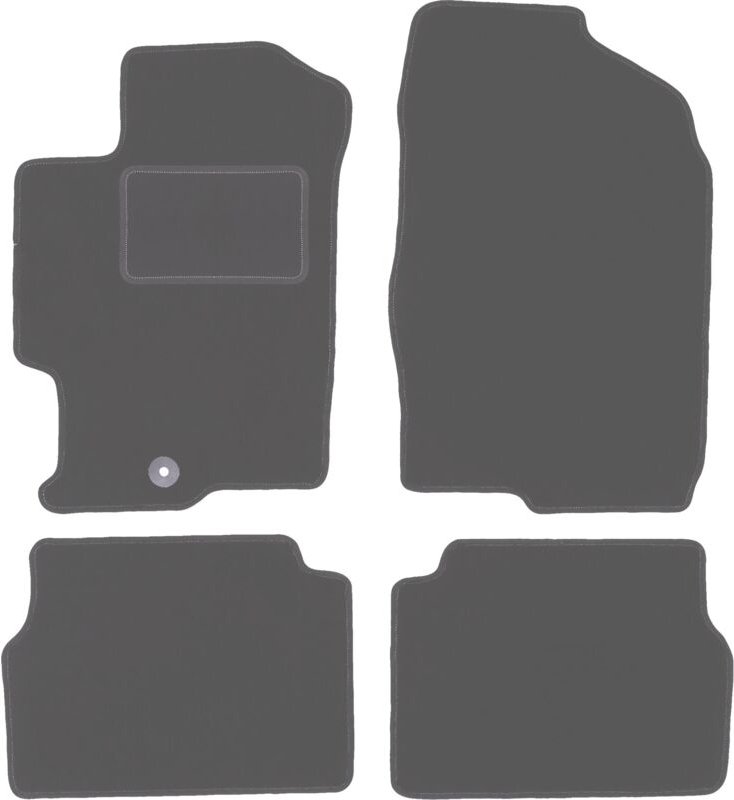 Graphit-Fußmatten für: Mazda 6 I GG/GY Kombi, Limousine, Liftback (2002-2007)