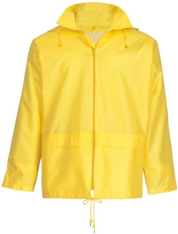 Safety&more Regenjacke gelb
