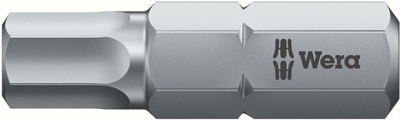 840/2 z Sechskant-Bits, sw (metrisch) 4 mm, Länge 30 mm - Wera
