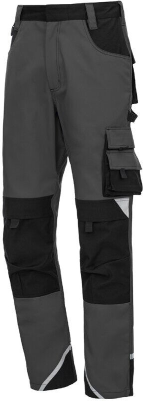 Arbeitshose lang Motion Tex Plus 7612 grau / schwarz Gr. 48 Nitras
