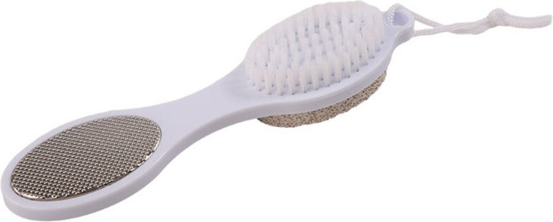 Fußfeile – Pediküre-Fußraspel – Mehrzweck-4-in-1-Fuß-Pediküre-Werkzeuge, doppelseitiges Peeling, Hühneraugenentferner, n...