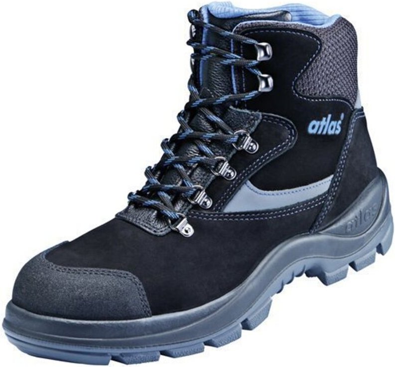 Sicherheitsstiefel Ergo Med 735 xp S3 esd src dguv W12 Gr.47 schwarz/royalblau - Atlas