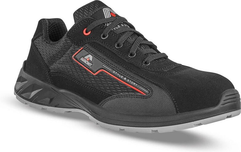 Sicherheitsschuhe niedrig BLACK NEW S1P CI SRC 38