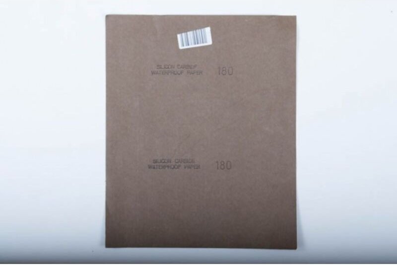 50 Blatt Schleifpapier versch. Körnung 280x230 cm - 180-Silikon Wasserschleifpapier
