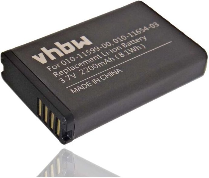 Vhbw - Akku kompatibel mit Garmin Virb Elite Action hd Camera 1.4, Elite, Elite E1GR gps Navigation Navi (2200 mAh, 3,7 ...