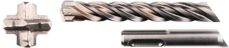 Thumbnail - Tct nemesis 2 sds Plus hm Bohrer 12x265 mm Vollhartmetallkopf E-14554 - Makita