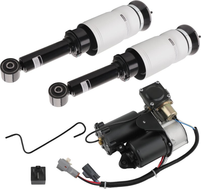2X Vorne Federbein + Kompressor for Land Rover Range Rover Discovery Sport L320