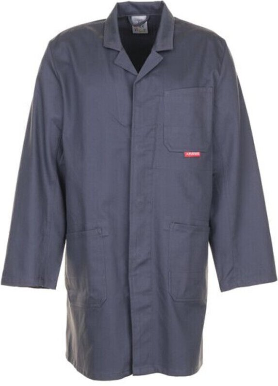 Berufsmantel, grau, Konfektionsgröße de: 48 - Planam