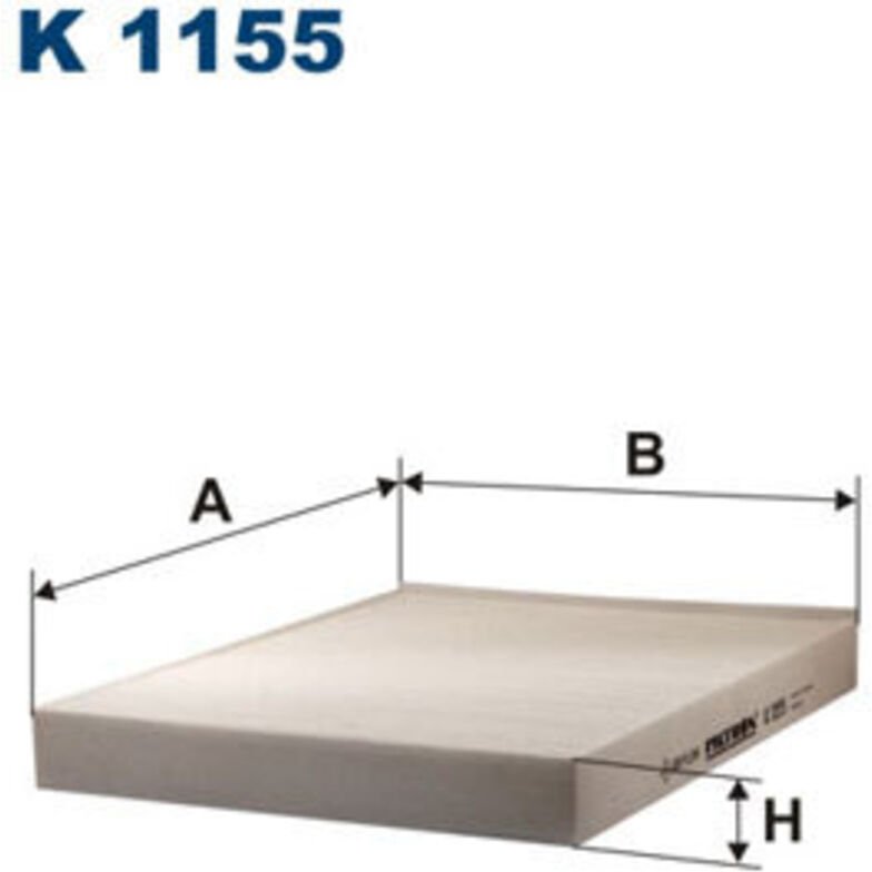 Thumbnail - Innenraumfilter K1155 Filtron