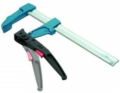 Hebel-Schnellpresse Urko Einspannung 300mm - Ausladung 107mm - Schiene 35x8mm - 4003L