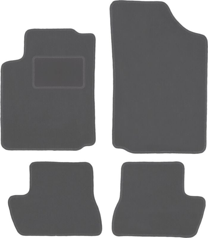 Graphit-Fußmatten für: Citroen C3 Pluriel Cabrio (2003-2010)