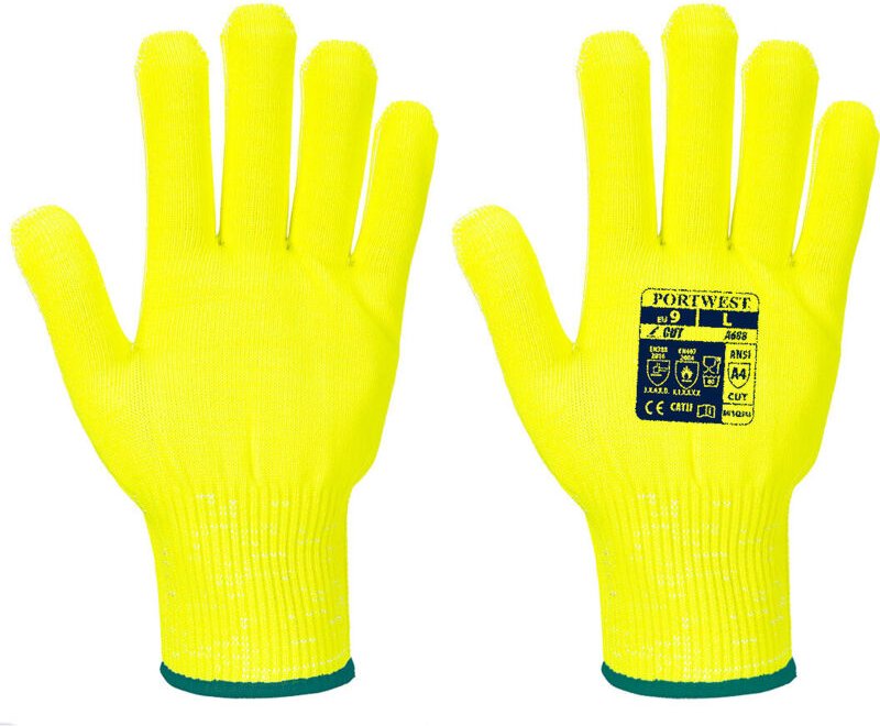 Pro Cut Liner Gelbe Handschuhe XL - Größe 10