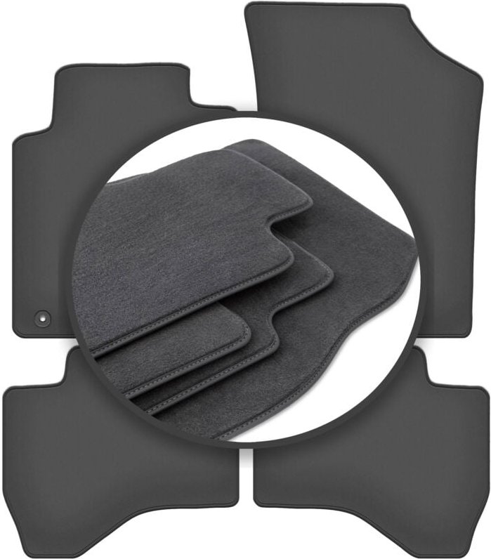 Premium-Fußmatten für: Peugeot 107 Schrägheck (2005-2014)