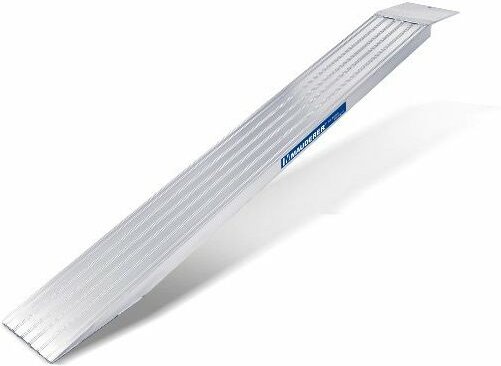 Einzelstück Verladeschieneklappbar, Breite 250mm, 2500mm lang, Ladehöhe 400-650mm, Traglast 1000kg pro Paar mit Achsenab...