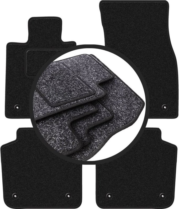 ANTHRA Autofußmatten für: BMW 7 G12 Limousine lang (2015-)