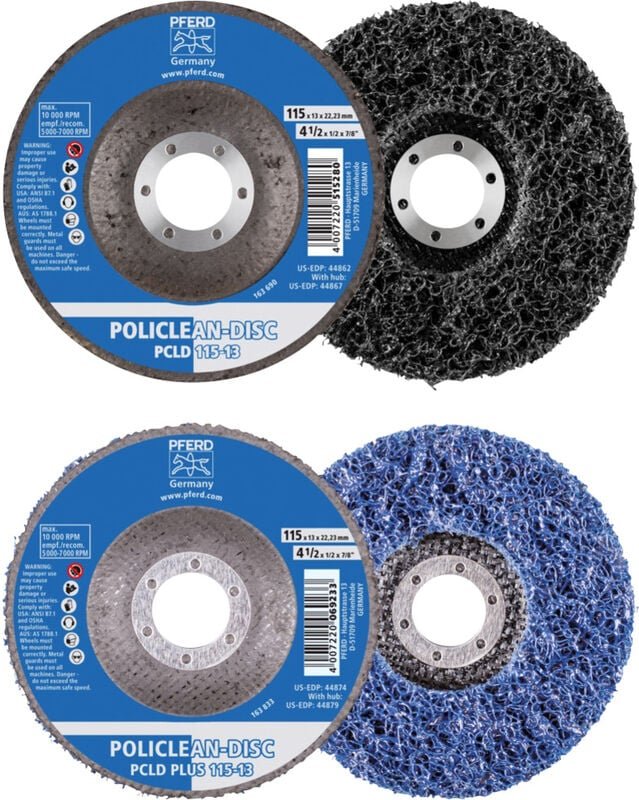 Pferd - 44692726 POLICLEAN-PLUS-Disc pcld plus 125-13 125 mm 5 St.