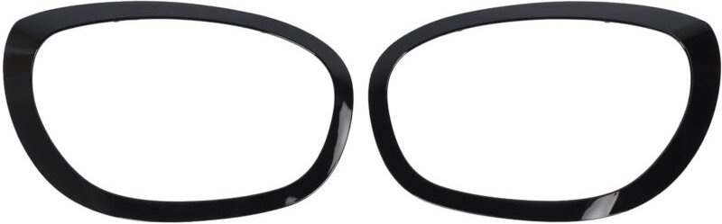 Zoternen - Paar Scheinwerfer-Zierringe, 51138739351, schwarze Blende, Ersatz für Cooper F60 Countryman 2017–2021