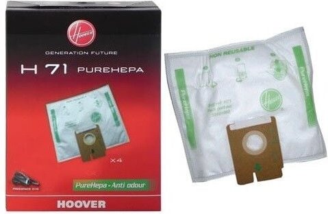 Reine hepa H71 X4 -Beutel für Hoover Staubsaugerin