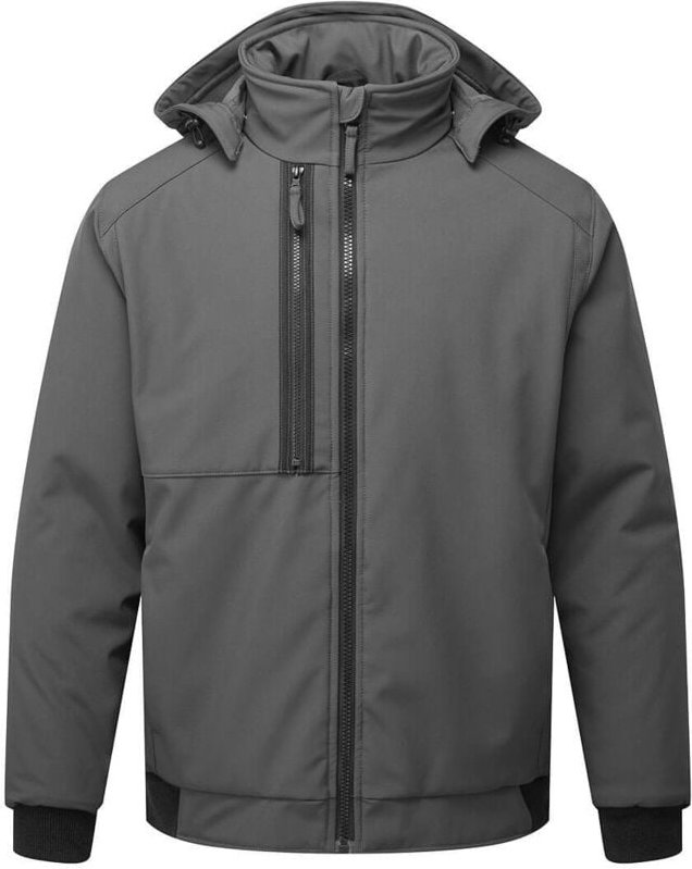Softshell-Weste WX2 (2 Schichten) Metallgrau XL