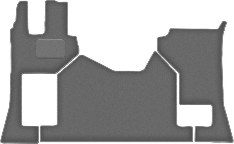 Graphit-Fußmatten für: Mercedes Actros MP5 LKW (2019-)