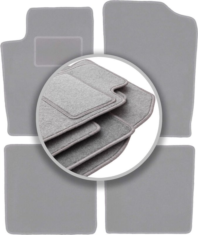 Graue Autofußmatten für: Citroen Xsara Break, Kombi, Fließheck (1997-2006)