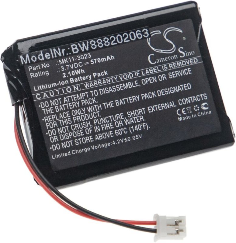 Vhbw - 1x Akku Ersatz für Sony MK11-3023, MK11-2903, MK11-2902 für kabellose Tastatur (570 mAh, 3,7 v, Li-Ion)