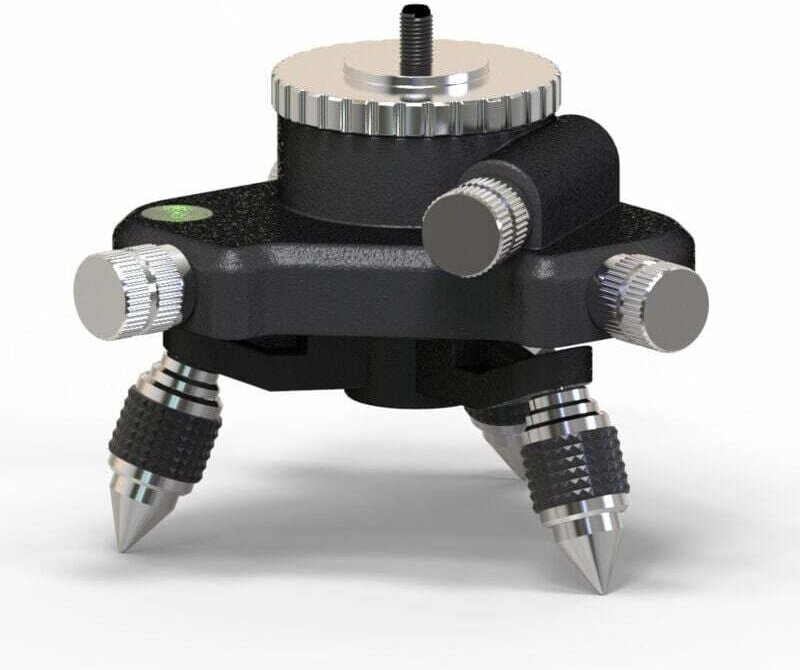 Adaptateur de niveau laser – Base rotative à 360° pour niveau laser à ligne, support de trépied, base de trépied pivotan...