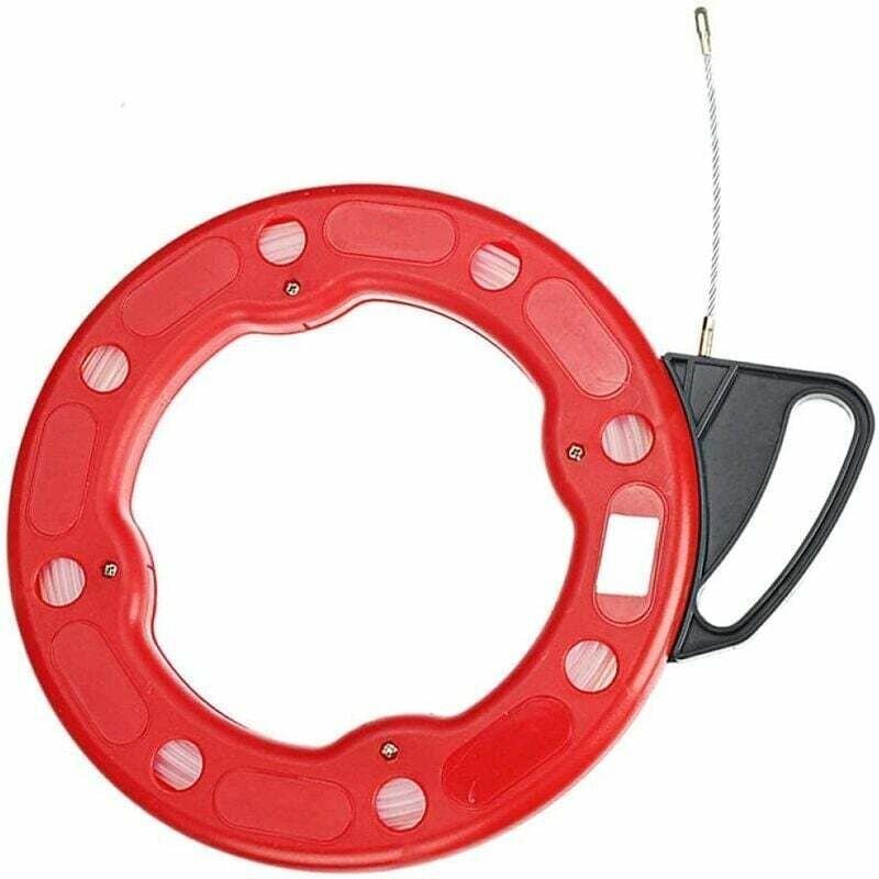 Elektriker-Drahtziehnadel, Fiberglas-Kabeldurchführung, professioneller Kabelzieher, flexibles Gleitband, drehbar, tragb...