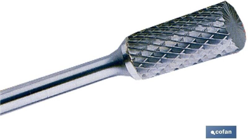 Zylindrischer Rotationsfräser mit 16-mm-Schliff.