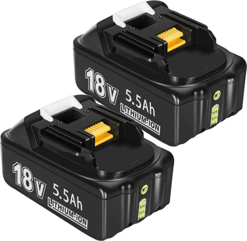 Pdstation - 2Stück Ersatzakku für Makita BL1850B BL1850 18V 5.0Ah Akku BL1850B BL1850 BL1860B BL1860 BL1840B