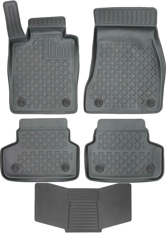 ARISTAR 603623 Matten + Bezug 251992 - BMW 5 G30 G31 2017- STOP. MOUNT MS + BMW VELCRO vorne und hinten