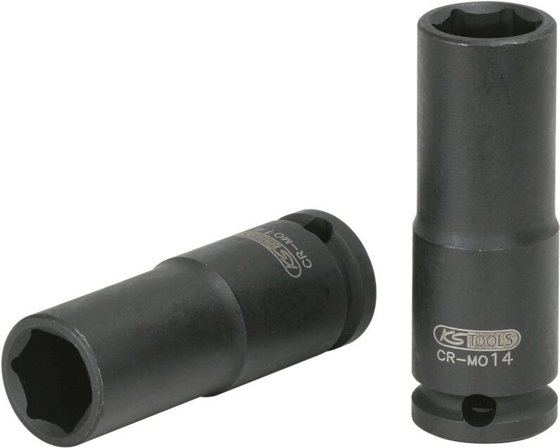 3/8' Sechskant-Kraft-Stecknuss, lang, 8mm