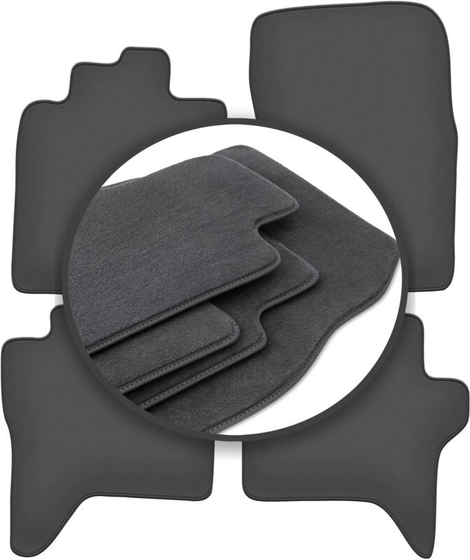 Premium-Fußmatten für: Mitsubishi Pajero IV lang (2006-2018)