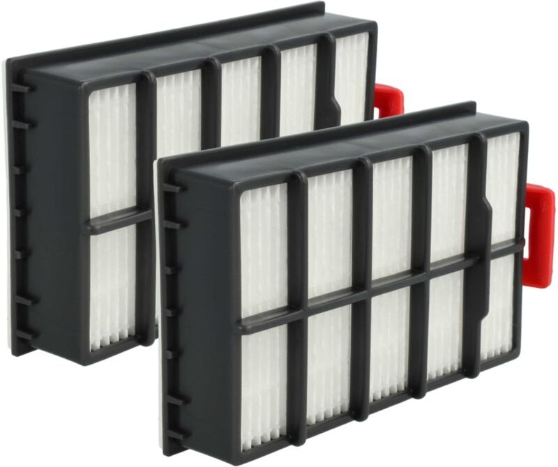 2x Staubsaugerfilter kompatibel mit Bosch BGS618M101, BGS618M1/01, BGS62130IL/01, BGS62130IL/02 Staubsauger - hepa Filte...