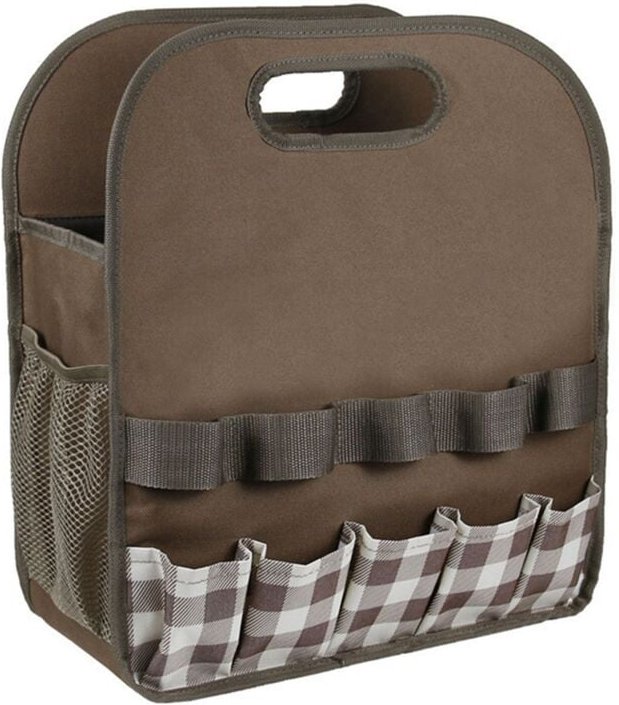Thumbnail - Gartenwerkzeugtasche aus Oxford-Gewebe für Gartenset, tragbar, mit mehreren Taschen, Werkzeug-Organizer, Aufbewahrung B